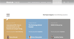 Desktop Screenshot of makoblog.com